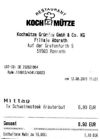 kiml Hffner Kochmtze Restaurant